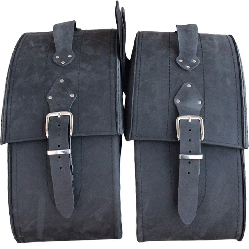 Bolsas de cuero para moto RSA S264 negras