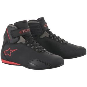 Botas de moto Alpinestars Sector Negro y Rojo