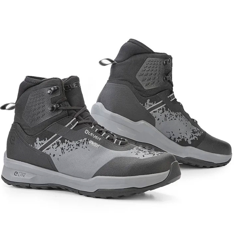 Botas de moto Eleveit DIVERGE WP negro-gris