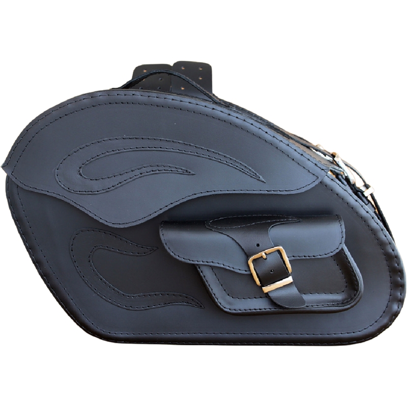 Bolsas de cuero para moto RSA S266A negras