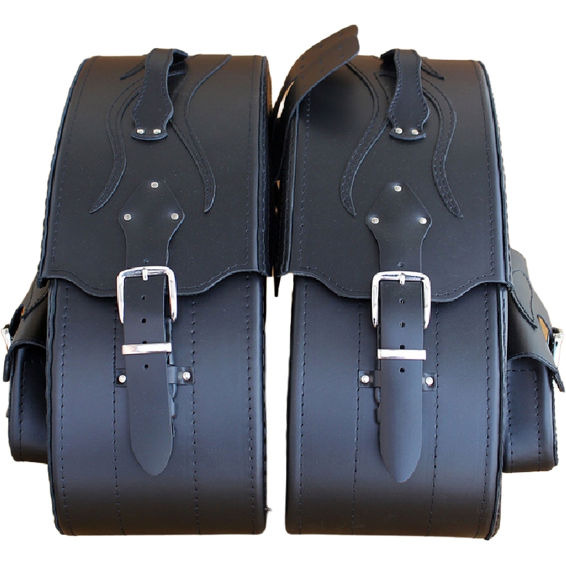 Bolsas de cuero para moto RSA S266A negras