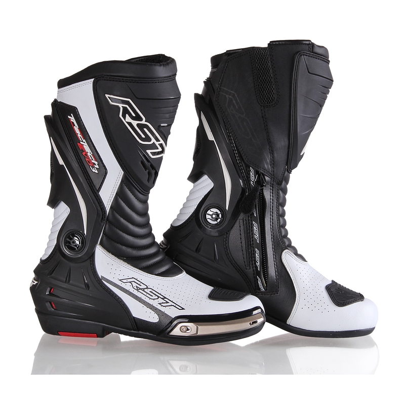 Boty na motorku RST Tractech Evo 3 Sport černo-bílé výprodej
