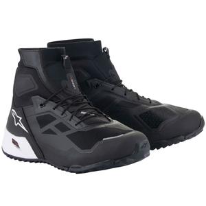Botas de moto Alpinestars CR-1 blancas y negras