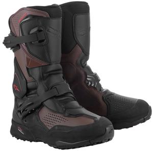 Botas de moto Alpinestars XT-8 GORE-TEX negras y marrones