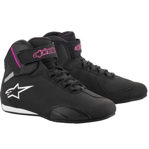 Botas de moto para mujer Alpinestars Stella Sektor en negro y morado