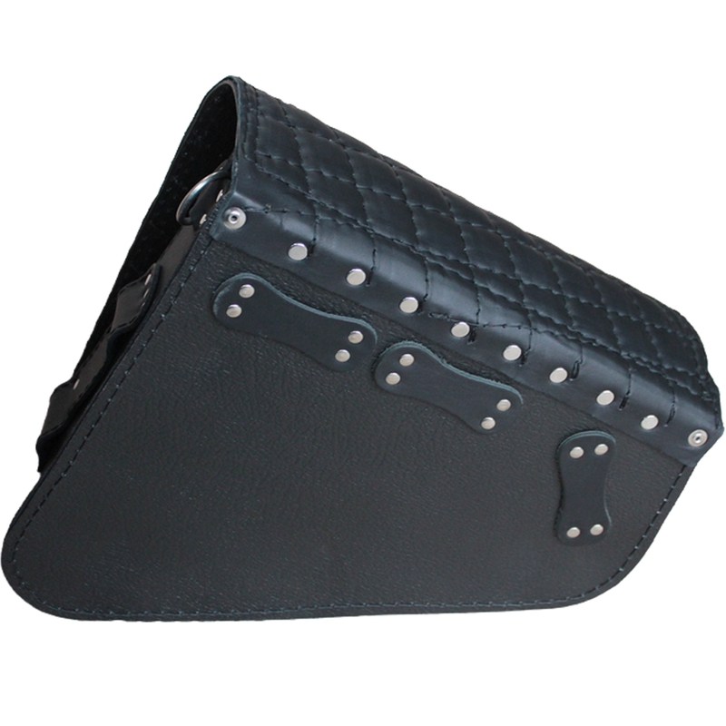 Bolsa de cuero para moto RSA S571 negra