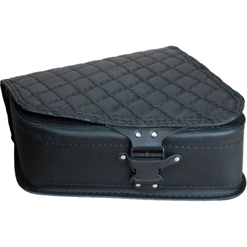 Bolsa de cuero para moto RSA S571 negra
