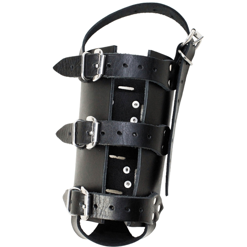 Portabotellas de cuero RSA N14 negro