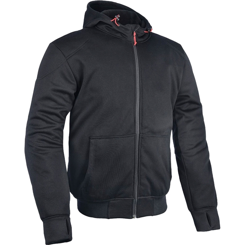 Chaqueta de moto Oxford Super Hoodie 2.0 negra