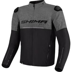 Chaqueta de moto Shima Drift negro-gris