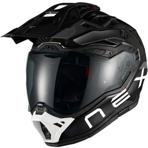 Casco de moto enduro Nexx X.Rally FIM Racing 2 Carbon negro-blanco