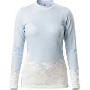 Camiseta térmica mujer nanosilver® Frozen azul-blanco
