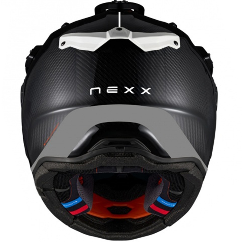 Casco de moto enduro Nexx X.Rally FIM Racing 2 Carbon negro-blanco