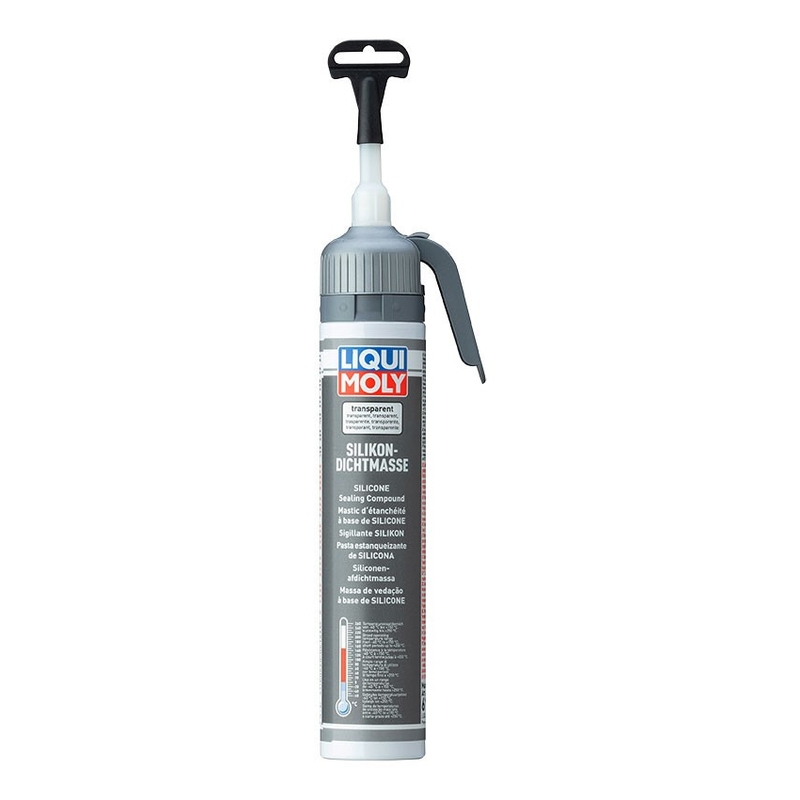 Sellador de silicona transparente LIQUI MOLY 200 ml