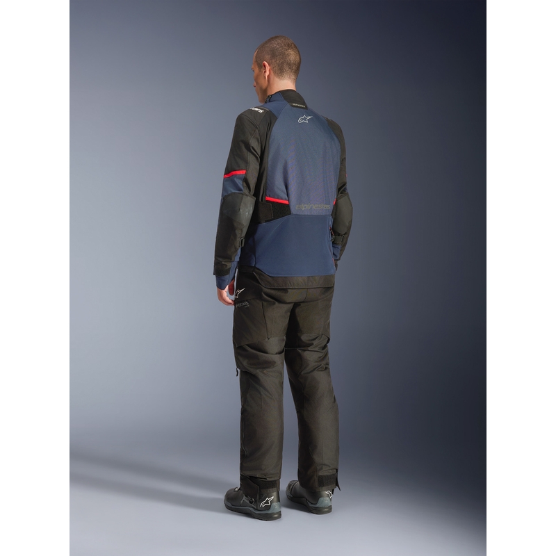 Chaqueta de moto Alpinestars Andes V4 Drystar Azul oscuro-Azul-Negro