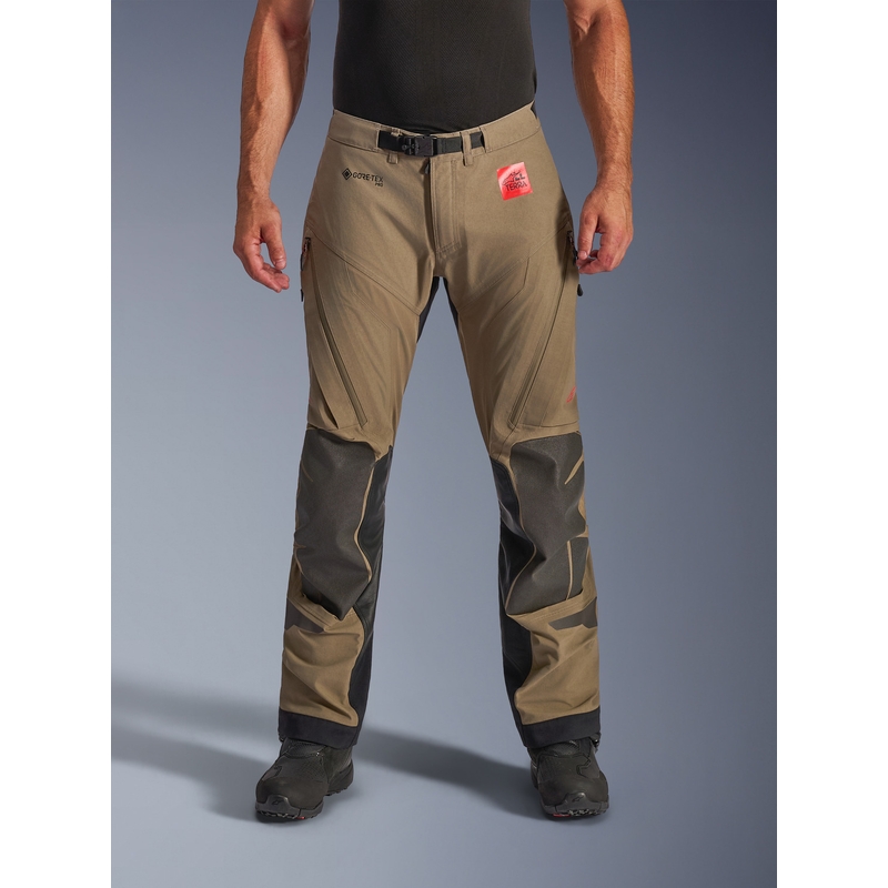 Pantalones de moto Alpinestar Nazca 3L Gore-Tex PRO color marrón claro-negro