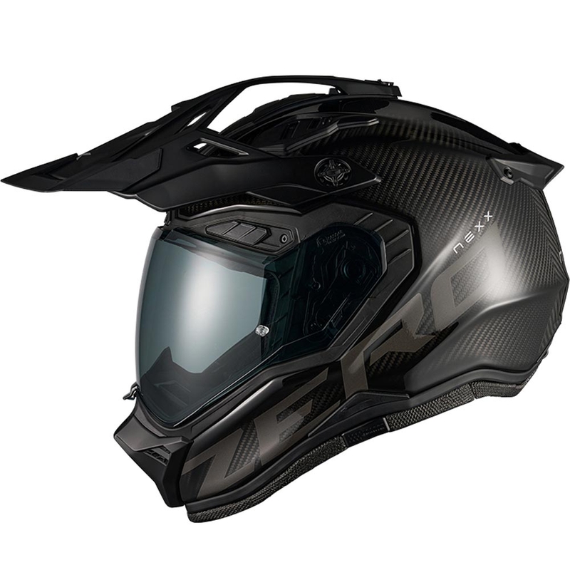 Casco de moto enduro Nexx X.Rally Zero PRO Carbon negro