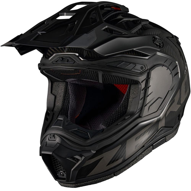 Casco de moto enduro Nexx X.Rally Zero PRO Carbon negro