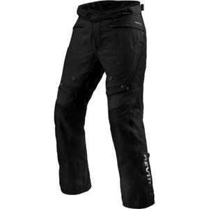 Pantalón de moto Revit Horizon 3 H2O negro extendido