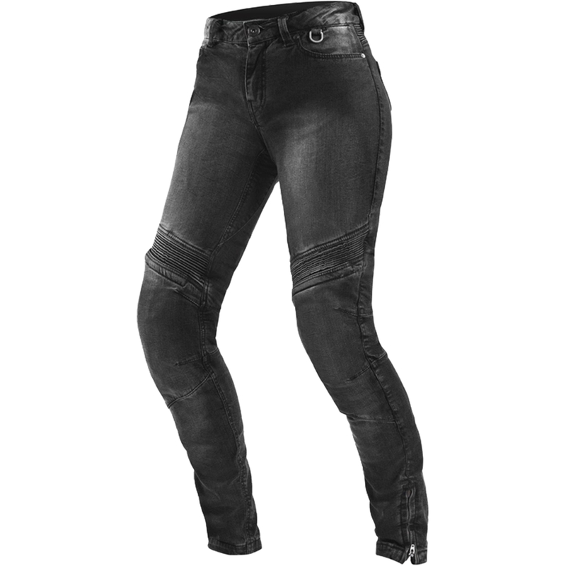 Vaqueros de moto para mujer Shima Jess negro
