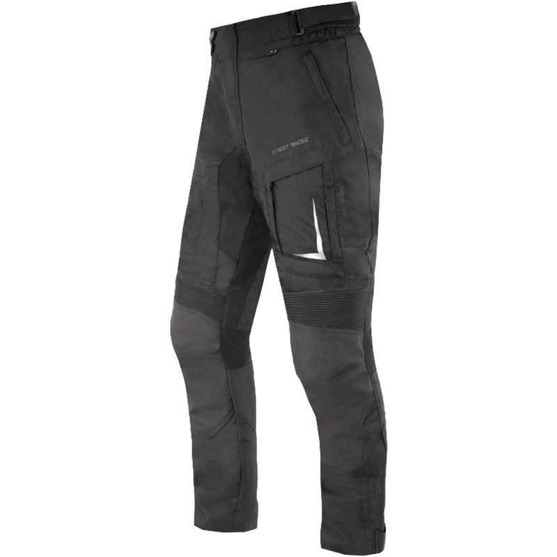 Street Racer Hilax Pantalón de moto largo negro