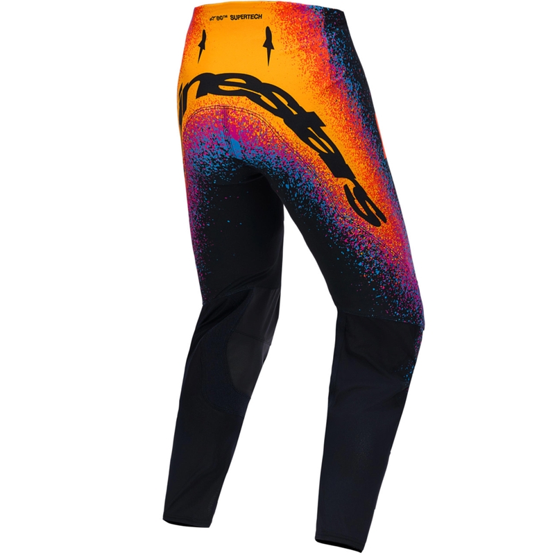 Pantalones de motocross Alpinestars Supertech Limited Edition Black Hole - Negro