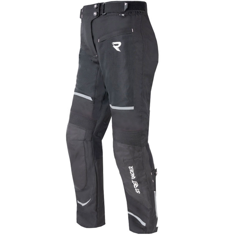 Pantalón de moto Street Racer Betty II Air Negro para mujer