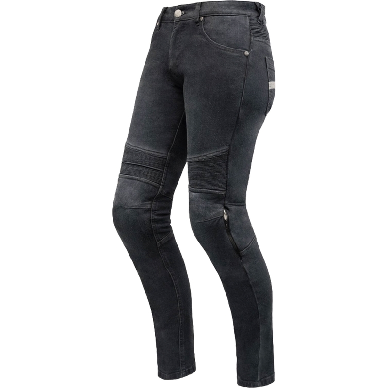 Vaqueros cropped Street Racer Spike II para mujer negro