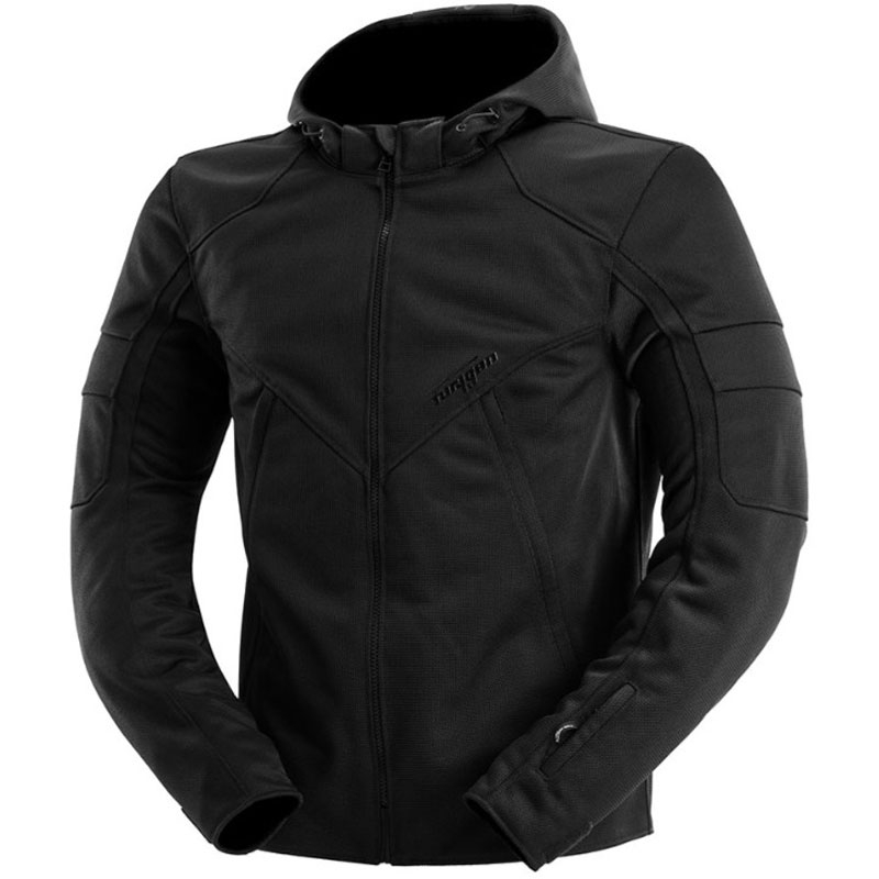 Chaqueta de moto ventilada Furygan Evald negra