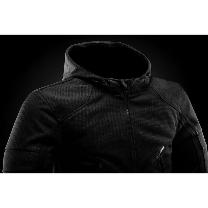 Chaqueta de moto ventilada Furygan Evald negra