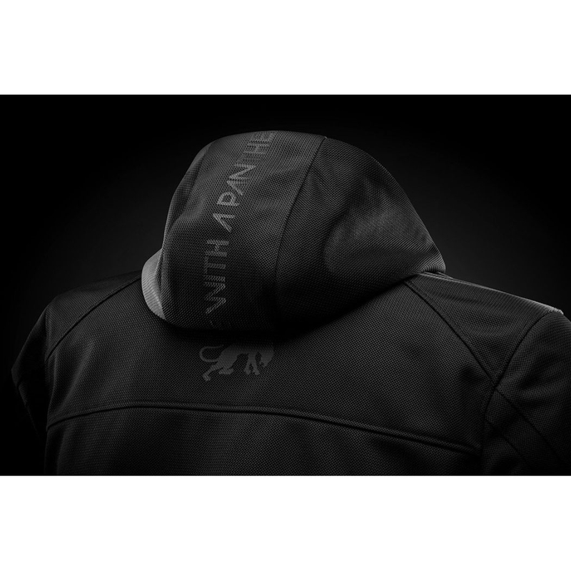 Chaqueta de moto ventilada Furygan Evald negra
