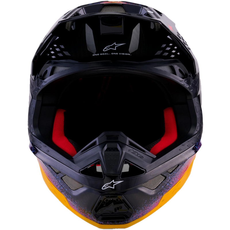 Casco de motocross Alpinestars Supertech S-M10 edición limitada Black Hole color negro
