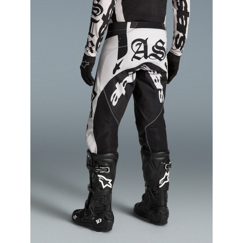 Pantalones de motocross Alpinestars Techstar edición limitada Wolf Dust color negro arena
