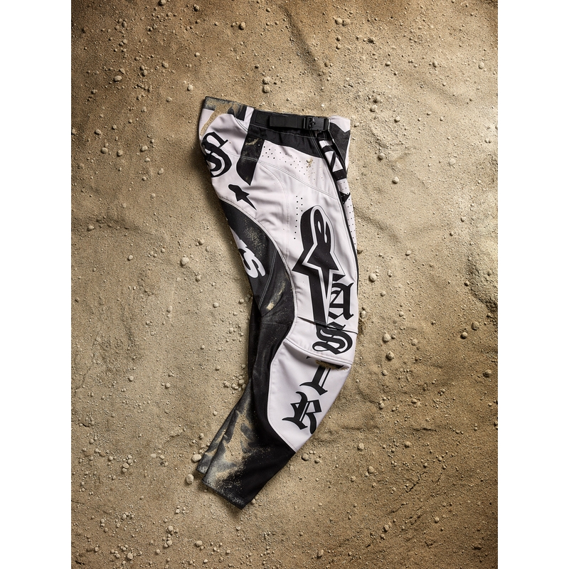 Pantalones de motocross Alpinestars Techstar edición limitada Wolf Dust color negro arena
