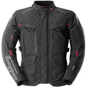 Chaqueta de moto Furygan CHALLENGER 3C PRIMALOFT® negra y roja