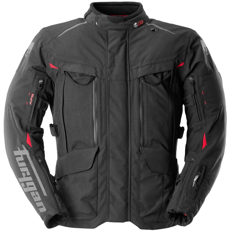 Chaqueta de moto Furygan CHALLENGER 3C PRIMALOFT® negra y roja