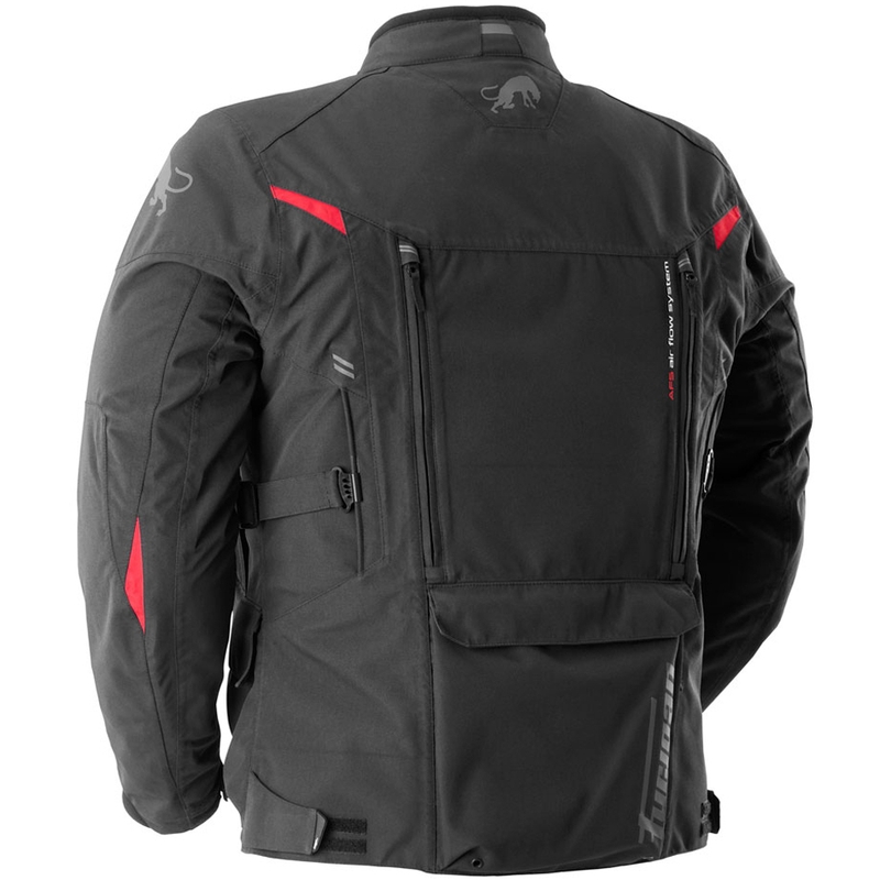 Chaqueta de moto Furygan CHALLENGER 3C PRIMALOFT® negra y roja