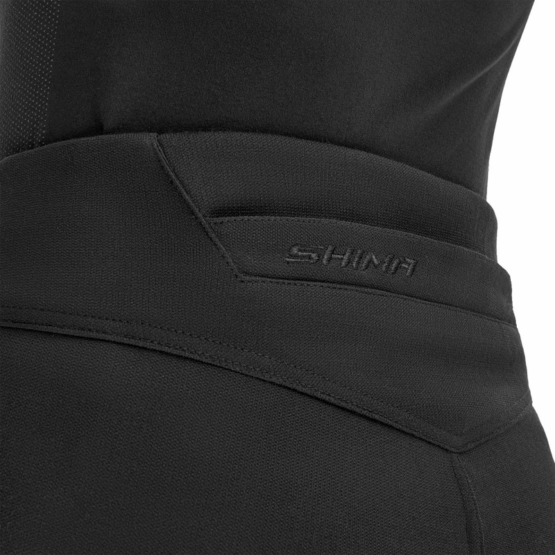 Pantalones de moto largos para mujer Shima Vesper negros