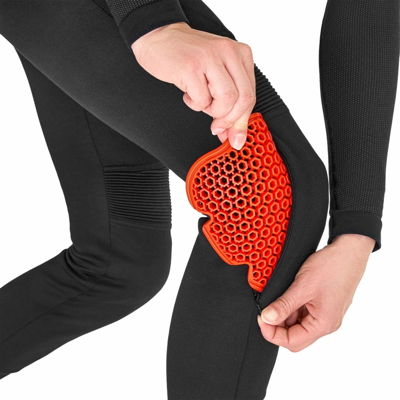 Pantalones de moto largos para mujer Shima Vesper negros