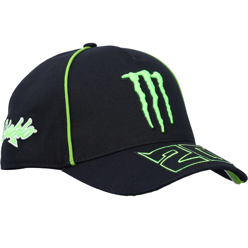 Gorra Monster Fabio Quartararo 20 Outline Negra