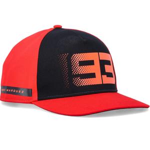 Gorra Ducati Marc Marquez Mid Visor Pixelled 93 negra y roja