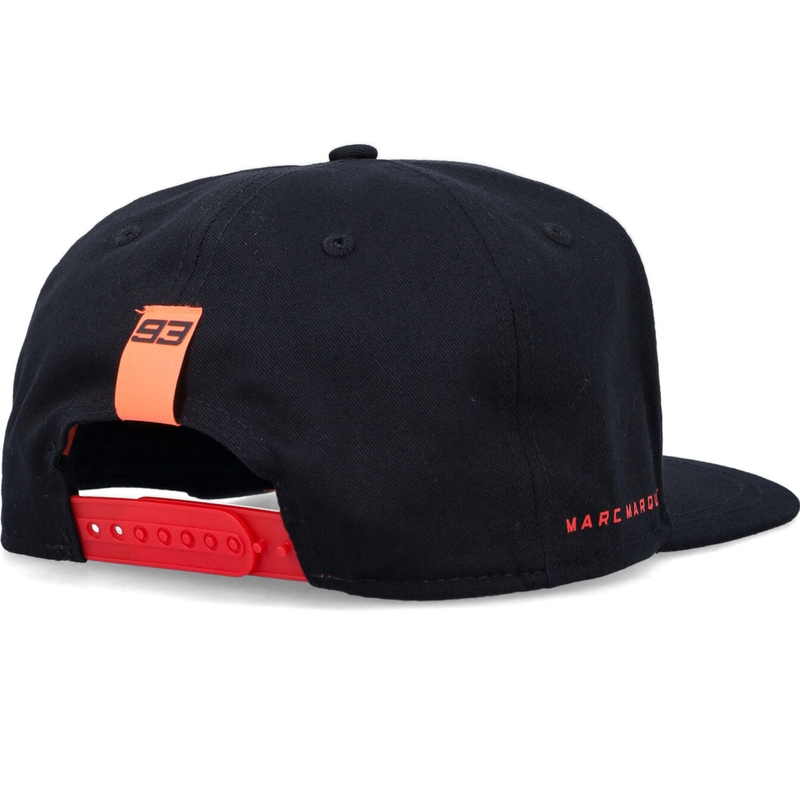 Gorra plana Ducati Marc Marquez 93 Rectángulos rojos negros