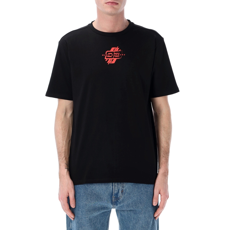 Camiseta Ducati Marc Marquez Hombre 93 Look Back Negra