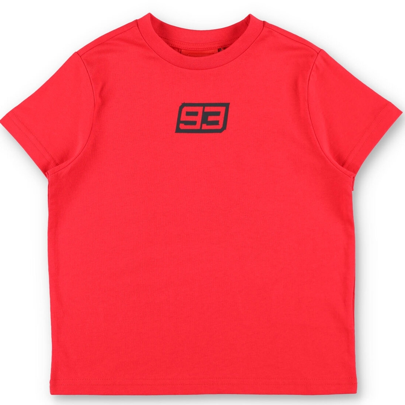 Camiseta infantil Ducati Marc Márquez Graphic Bike roja