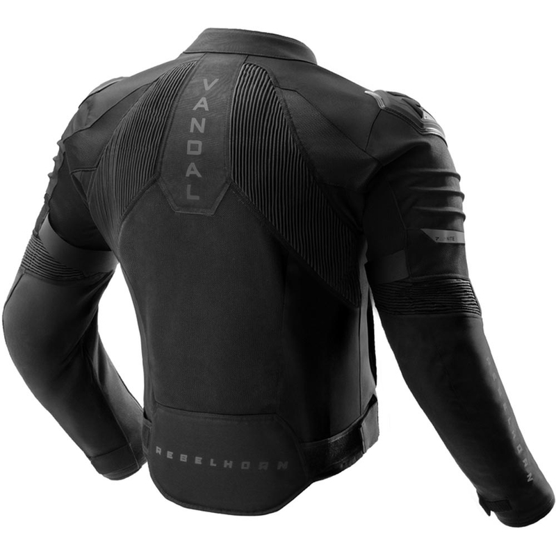 Chaqueta de moto Rebelhorn Vandal 2 Air negra