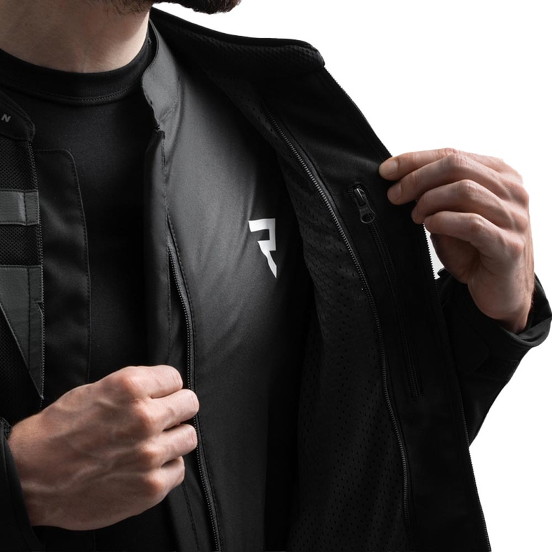 Chaqueta de moto Rebelhorn Vandal 2 Air negra