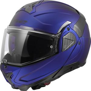 Casco de moto abatible LS2 FF910 Advant II Solid azul marino mate