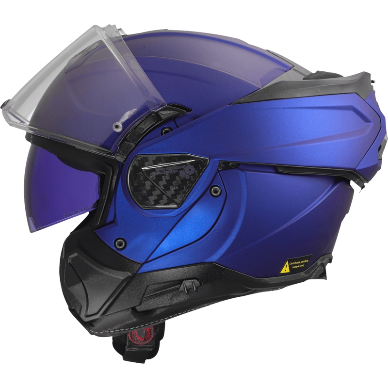 Casco de moto abatible LS2 FF910 Advant II Solid azul marino mate