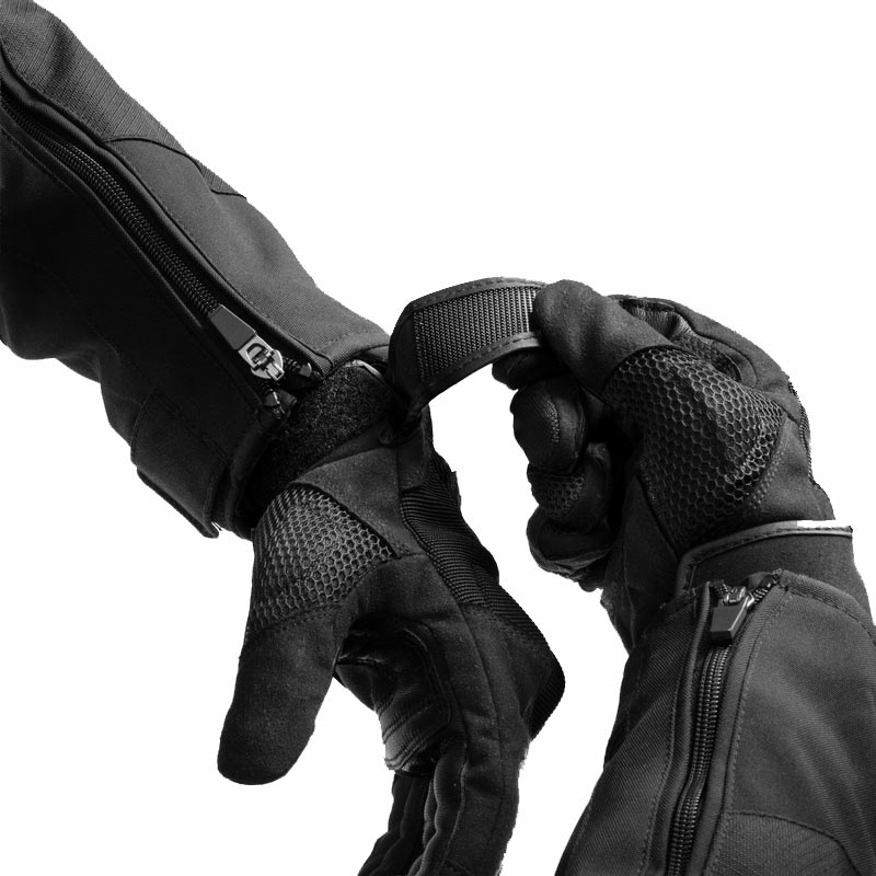 Guantes de moto para mujer Rebelhorn Core negro
