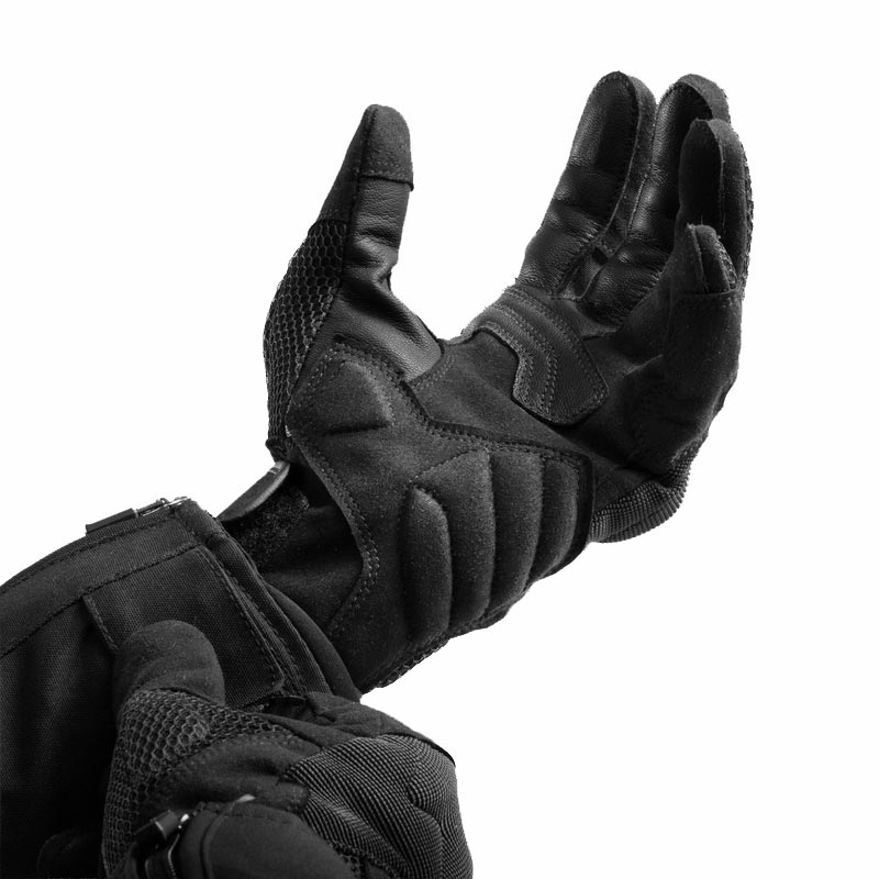 Guantes de moto para mujer Rebelhorn Core negro
